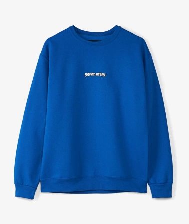 Bluza FUCKING AWESOME M Little Stamp Crewneck /Royal @PN7707