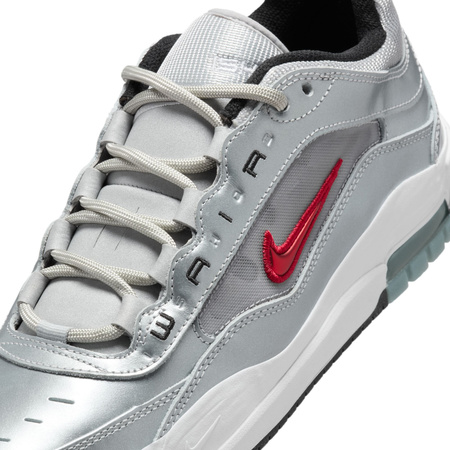 Buty NIKE SB AIR MAX ISHOD PRM Metallic Silver/Varsity Red @HF3062-001