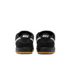 Buty NIKE SB Dunk Low Pro / Black/White Black Gum Light Brown @HF3704-003