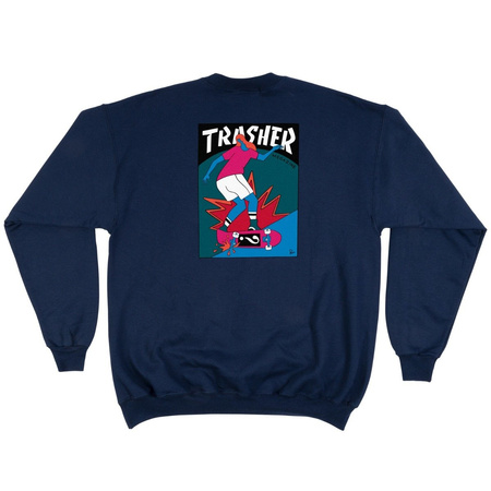 Bluza THRASHER'FA22 M Hurricane_Crew /Navy