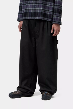 Spodnie CARHARTT WIP Brockman Black/Rinsed @I037065-8902