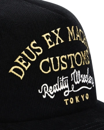 Czapka DEUS EX MACHINA Marsden Trucker /Black @D263MHA331-BLK