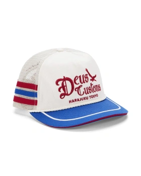 Czapka DEUS EX MACHINA Beep Beep Trucker /White @D261MHA335-010