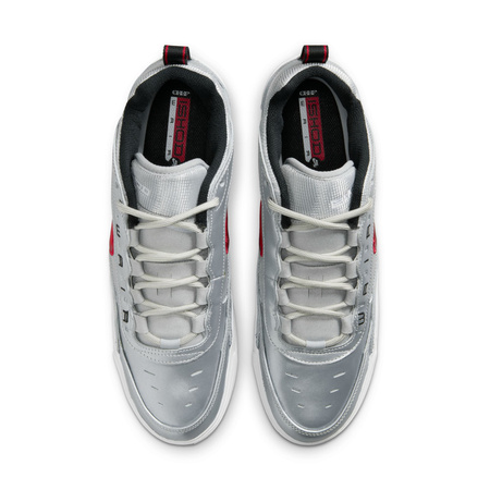 Buty NIKE SB AIR MAX ISHOD PRM Metallic Silver/Varsity Red @HF3062-001