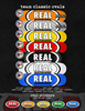 Deck REAL Classic Oval White/Black