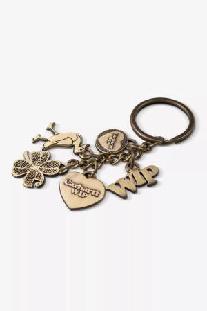 Brelok CARHARTT WIP Charms Keychain / Gold @I036278-3KXX
